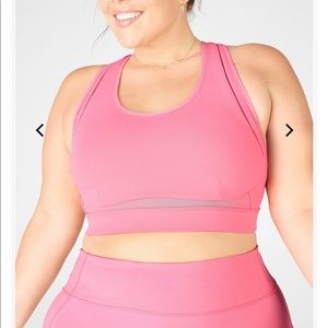 Fabletics Rosie Mauve High Impact Set 4x NWT